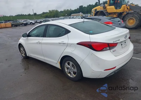 2014 Hyundai Elantra Se z USA, uszkodzony, nr VIN 5NPDH4AE4EH475091